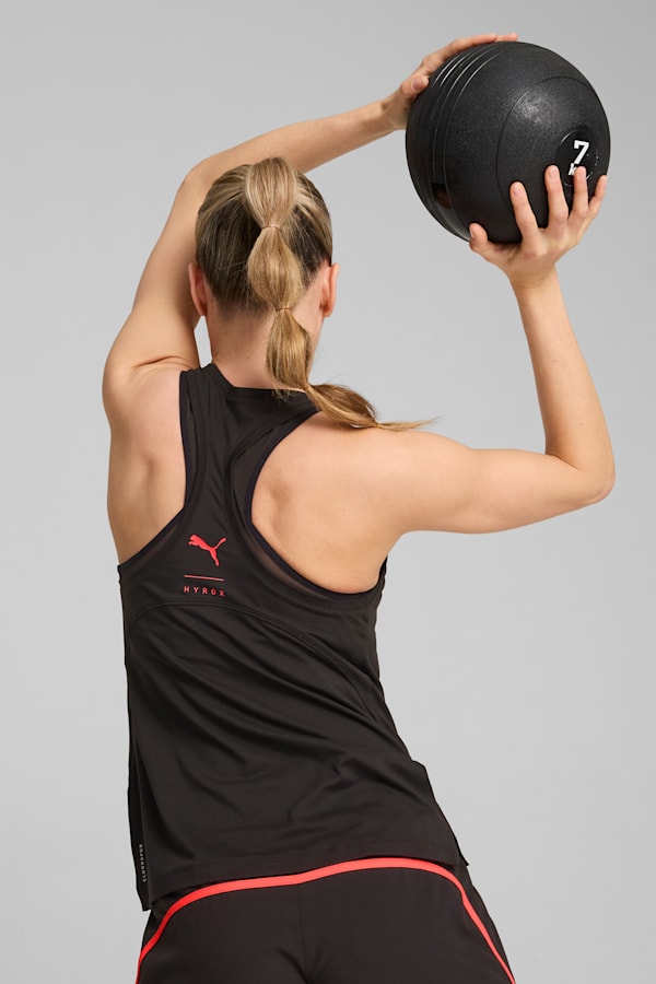PUMA x HYROX Racerback Tank Women, PUMA Black, extralarge