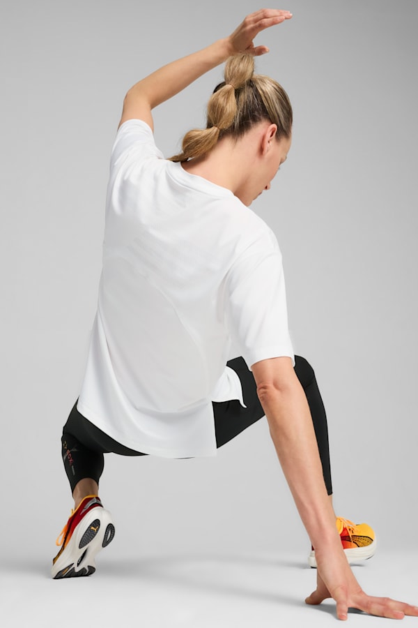 PUMA x HYROX CLOUDSPUN Tee Women, PUMA White, extralarge