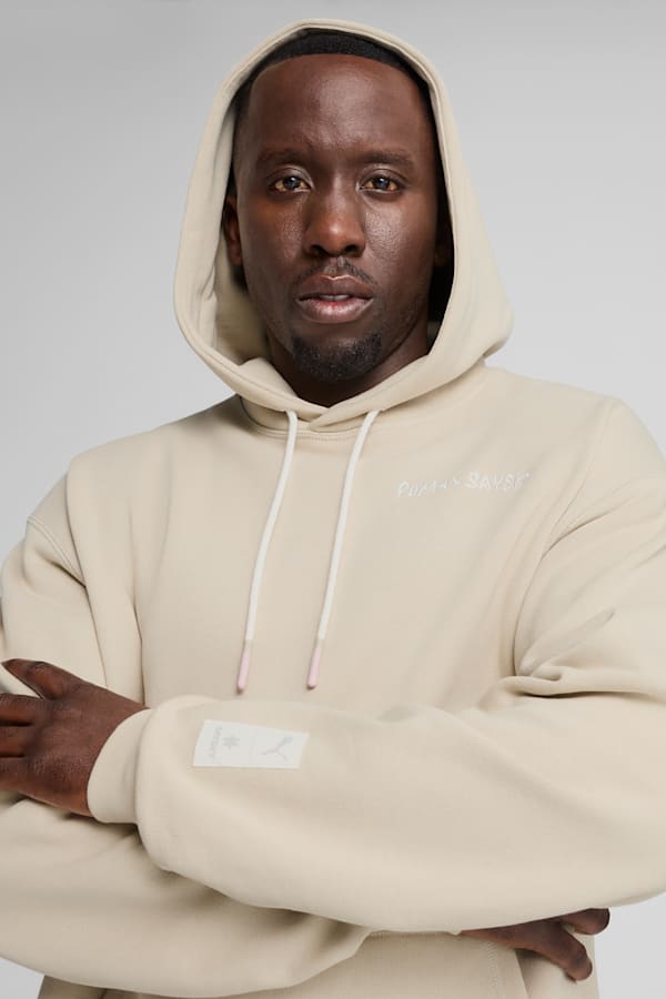 PUMA x SAYSKY Hoodie Unisex, Desert Dust, extralarge