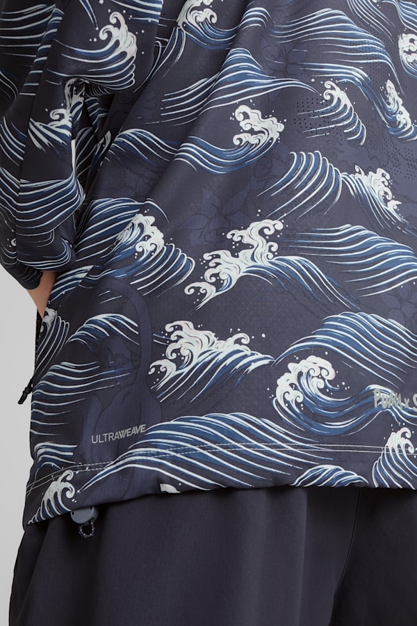 PUMA x SAYSKY Graphic Jacket Unisex, New Navy, extralarge