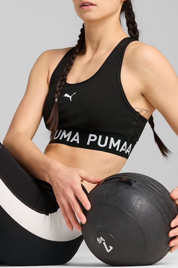 4KEEPS Elastic Bra, PUMA Black, extralarge