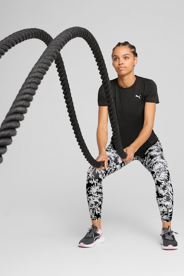 Train All Day Essentials Crew Tee Women, PUMA Black, extralarge-GBR