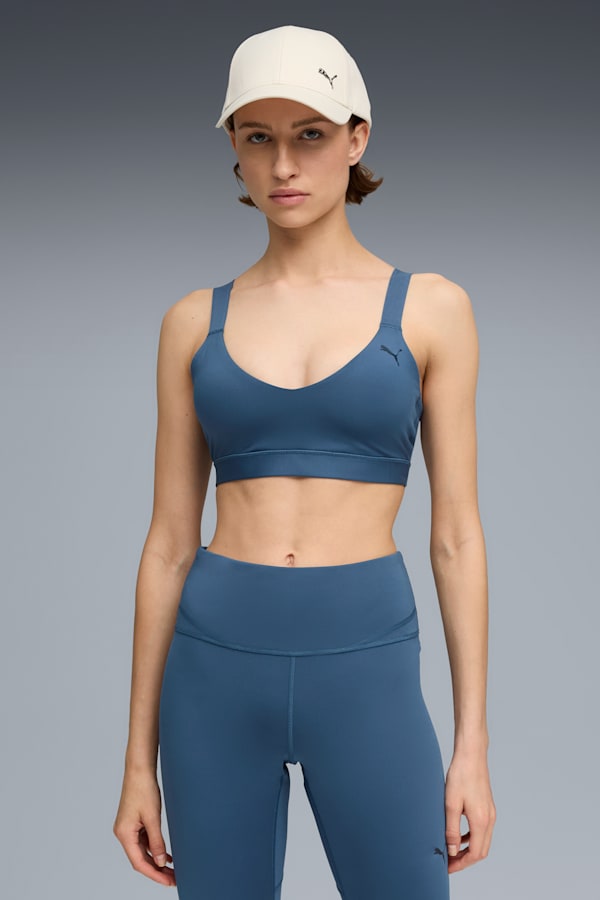 PUMA SHAPE Training Bra, Dark Indigo, extralarge-GBR