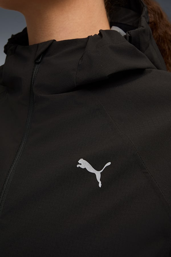 PUMA RUN rainCELL Jacket Women, PUMA Black, extralarge-GBR