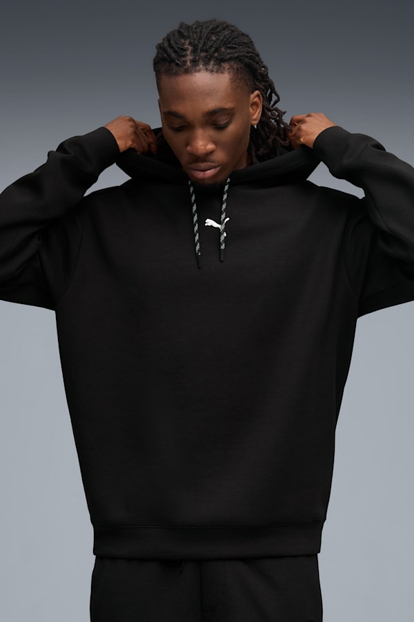 CLOUDSPUN Hoodie Men, PUMA Black, extralarge-GBR