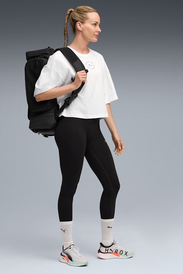 PUMA x HYROX Cropped Lifestyle Tee Women, PUMA White, extralarge-GBR