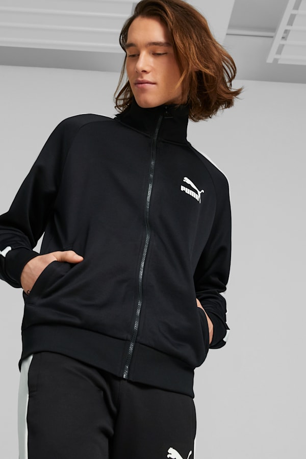 Iconic T7 Track Jacket Men, Puma Black, extralarge