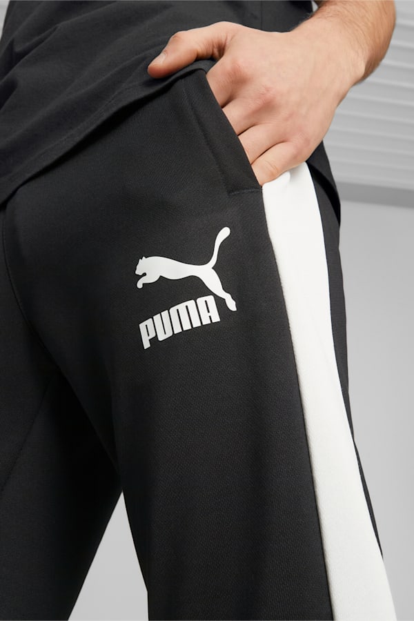 Iconic T7 Track Pants Men, Puma Black, extralarge