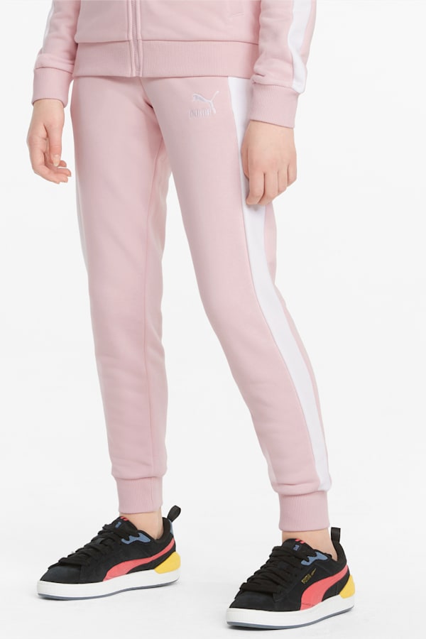 Classics T7 Track Pants Youth, Chalk Pink, extralarge