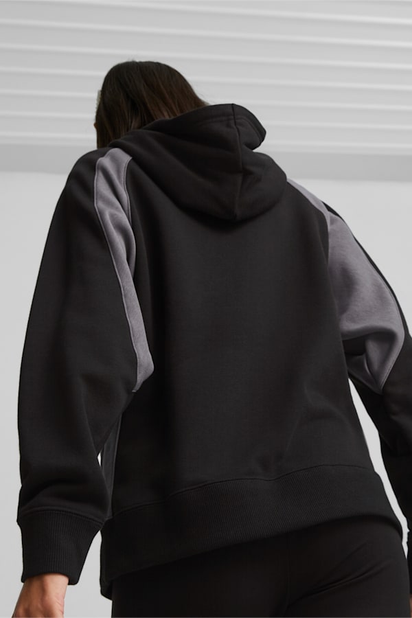 Classics Block Hoodie Women, PUMA Black, extralarge