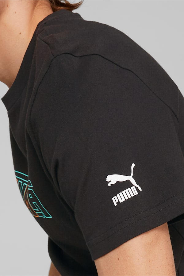 SWxP Graphic Tee Men, PUMA Black, extralarge