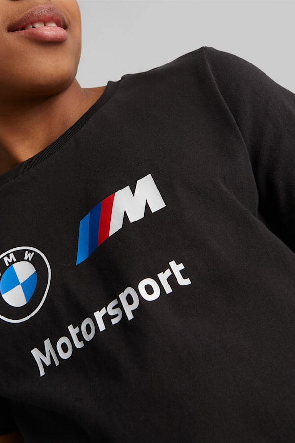 BMW M Motorsport ESS Logo Tee Youth, PUMA Black, extralarge