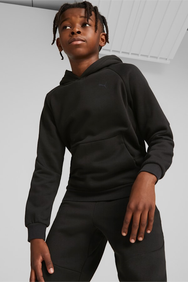 PUMATECH Hoodie Youth, PUMA Black, extralarge-GBR