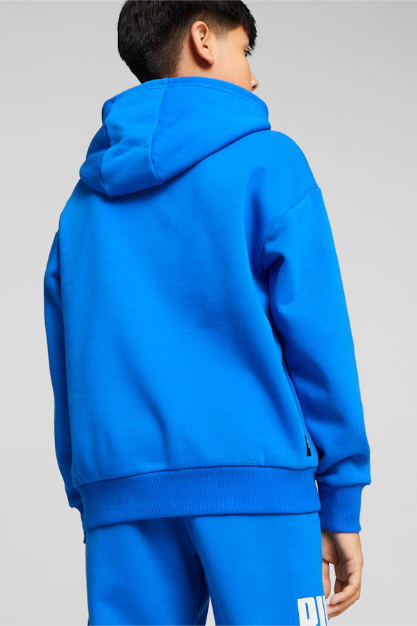 Posterize Basketball Hoodie Youth, Racing Blue, extralarge-GBR