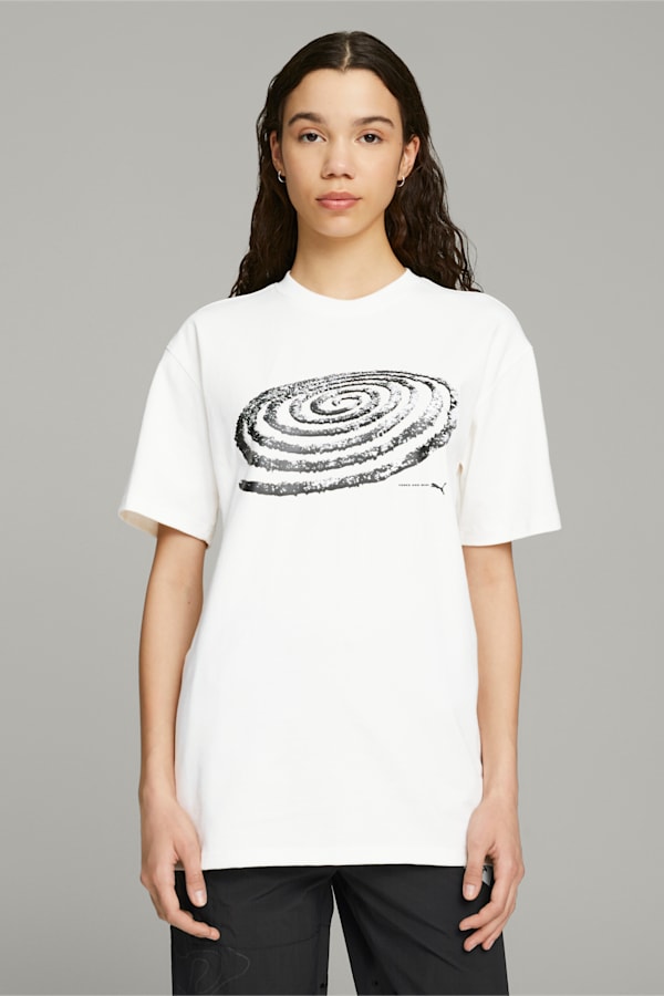 PUMA x PERKS AND MINI Graphic Tee, PUMA White, extralarge