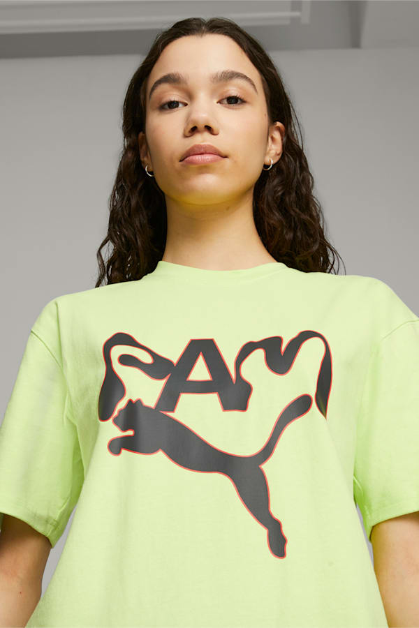 PUMA x PERKS AND MINI Graphic Tee, Lily Pad, extralarge