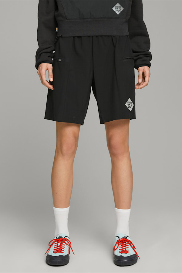 PUMA x PERKS AND MINI Shorts, PUMA Black, extralarge