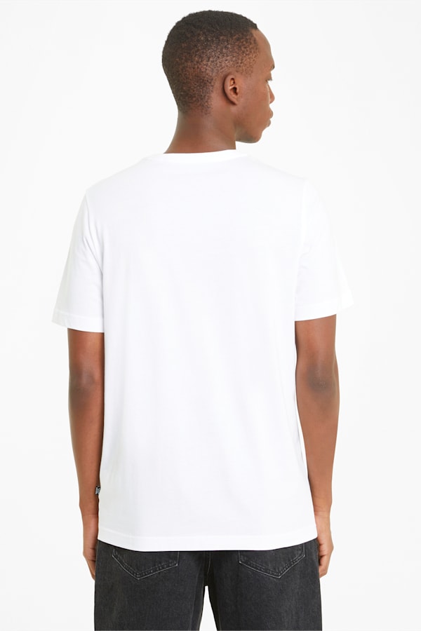 Essentials Small Logo Tee Men, Puma White, extralarge