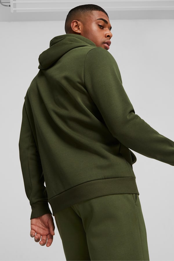 Essentials Big Logo Hoodie Men, Myrtle, extralarge