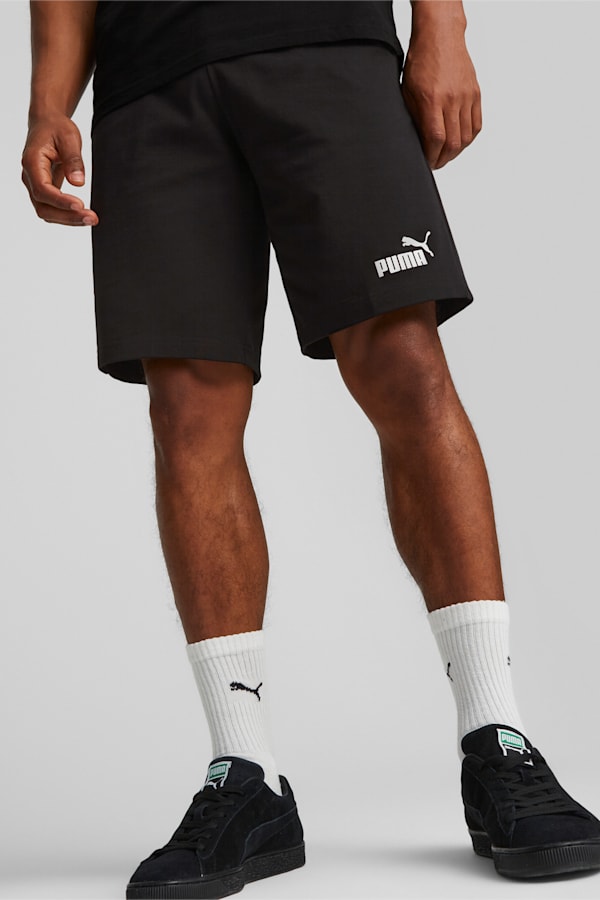 Essentials Jersey Shorts Men, Puma Black, extralarge