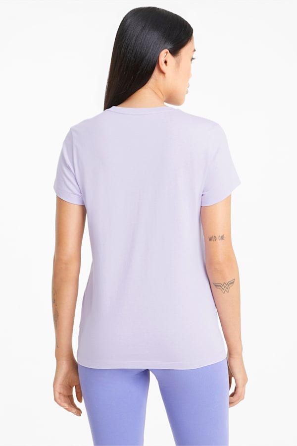 Essentials Logo Tee Women, Light Lavender, extralarge