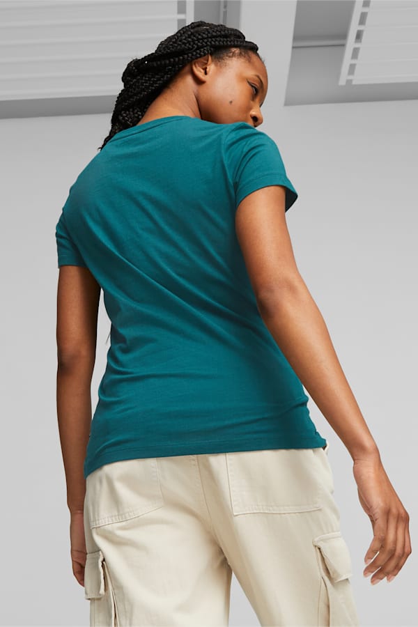 Essentials Logo Tee Women, Malachite, extralarge-GBR