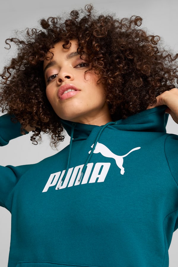 Puma ess logo hoodie clearance