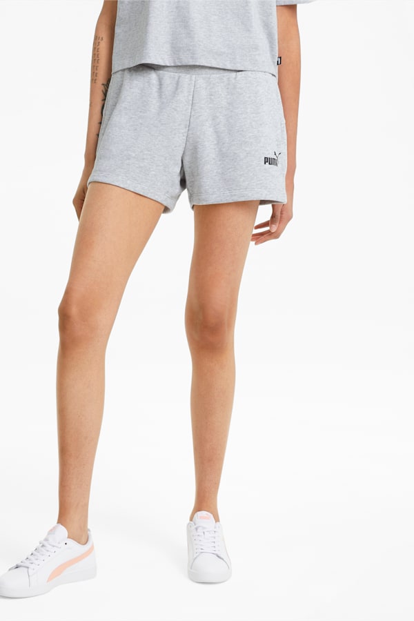 Essentials Women's Sweat Shorts, Light Gray Heather, extralarge