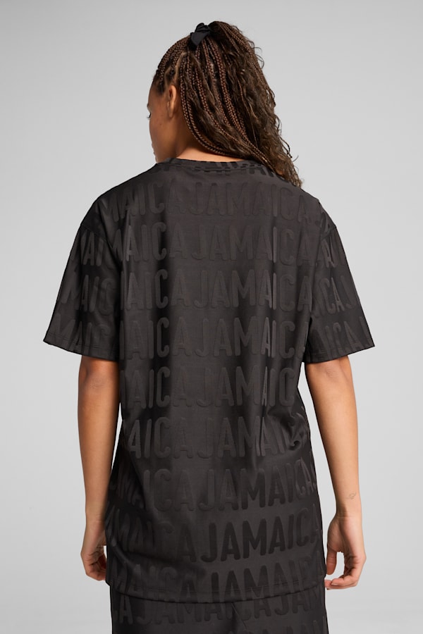 PUMA x JAMAICA Ceremony Tee Unisex, PUMA Black-JAMAICA VILLAGE, extralarge