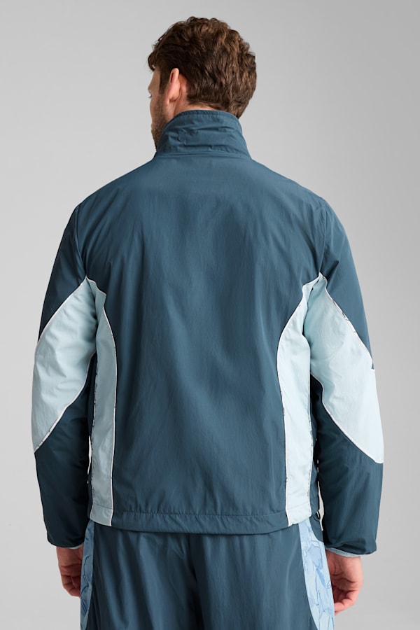 KIDSUPER x MANCHESTER CITY Reversible Jacket Men, Gray Skies-Team Light Blue, extralarge-GBR