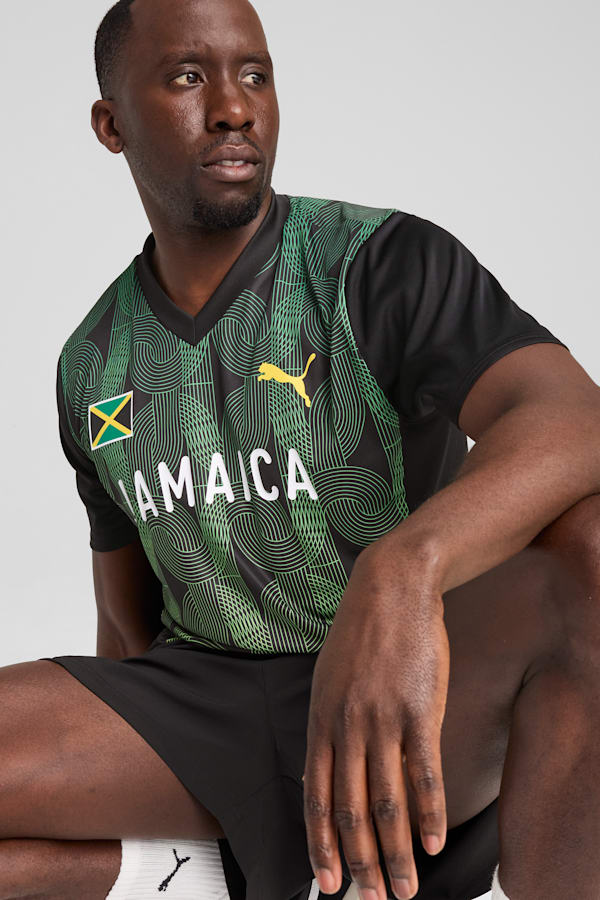 PUMA x JAMAICA Fan Matchwear Jersey Men, PUMA Black, extralarge