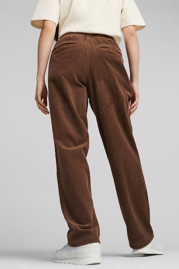 MMQ Corduroy Pants, Chestnut Brown, extralarge