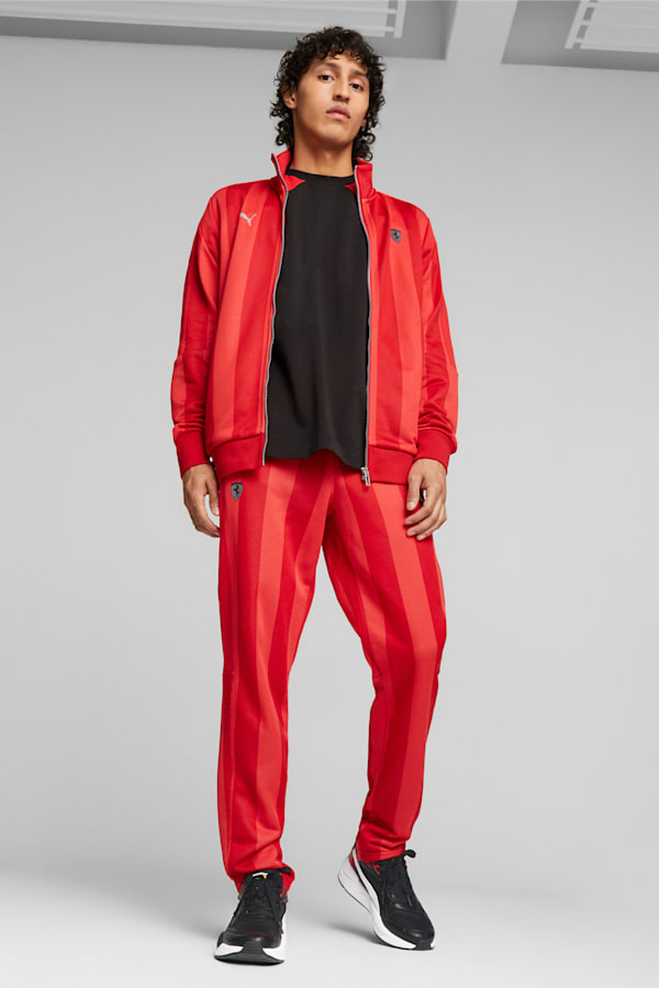 Scuderia Ferrari Style T7 Track Pants, Rosso Corsa, extralarge