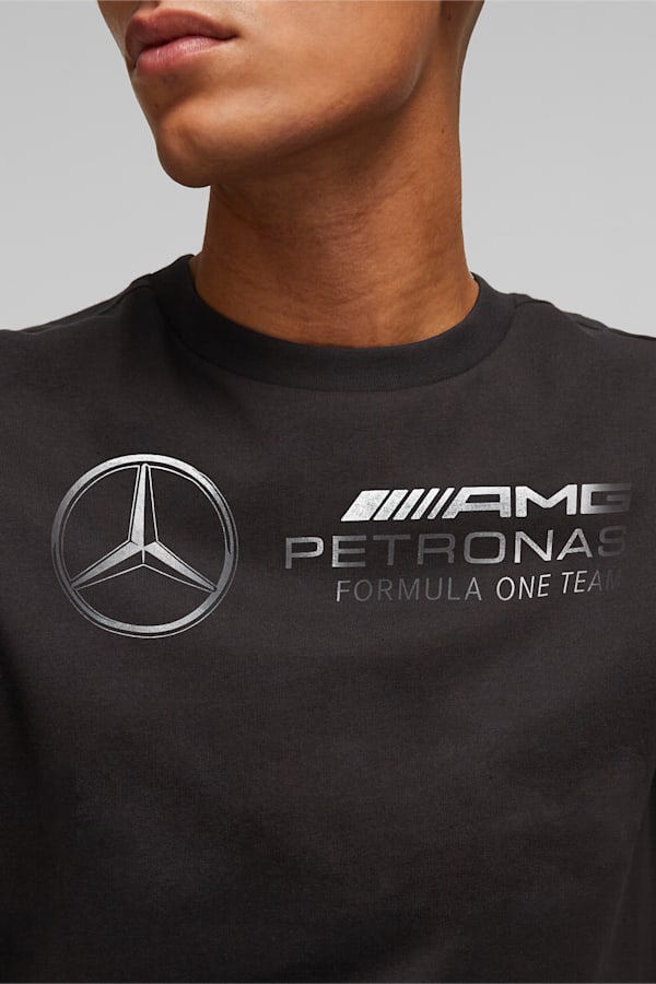 Mercedes-AMG PETRONAS Men's Motorsport Tee, PUMA Black, extralarge