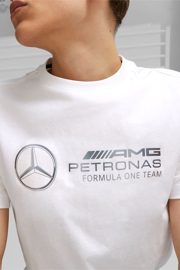 Mercedes-AMG PETRONAS Men's Motorsport Tee, PUMA White, extralarge