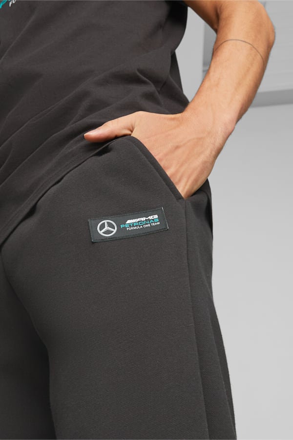 Mercedes-AMG PETRONAS Men's Motorsport Sweatpants, PUMA Black, extralarge