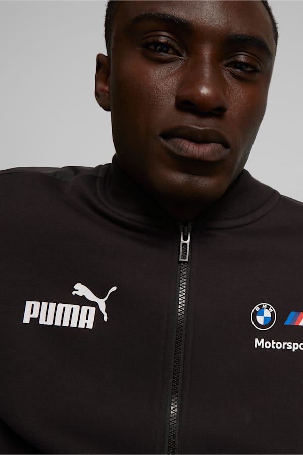 BMW M Motorsport Men's MT7 Sweat Jacket, PUMA Black, extralarge-GBR