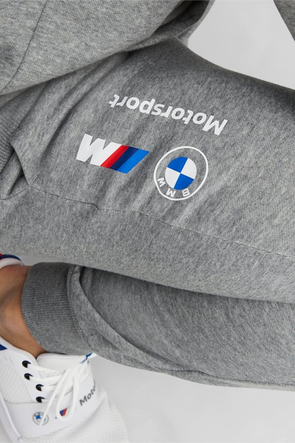 BMW M Motorsport ESS Fleece Pants, Medium Gray Heather, extralarge