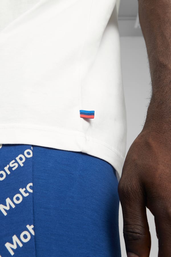 BMW M Motorsport Essentials Logo Tee, PUMA White, extralarge