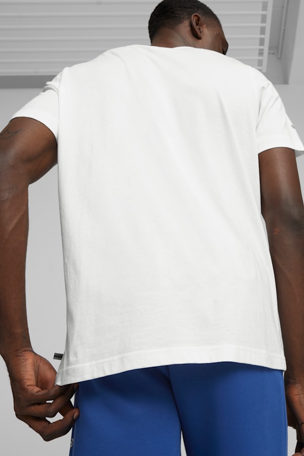 BMW M Motorsport Essentials Logo Tee, PUMA White, extralarge