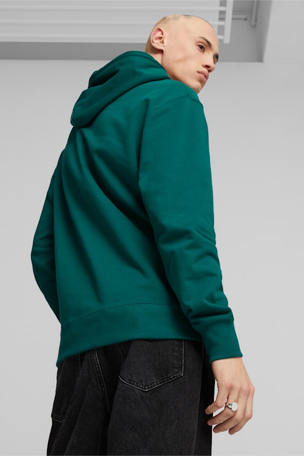 PUMA TEAM Men's Hoodie, Malachite, extralarge