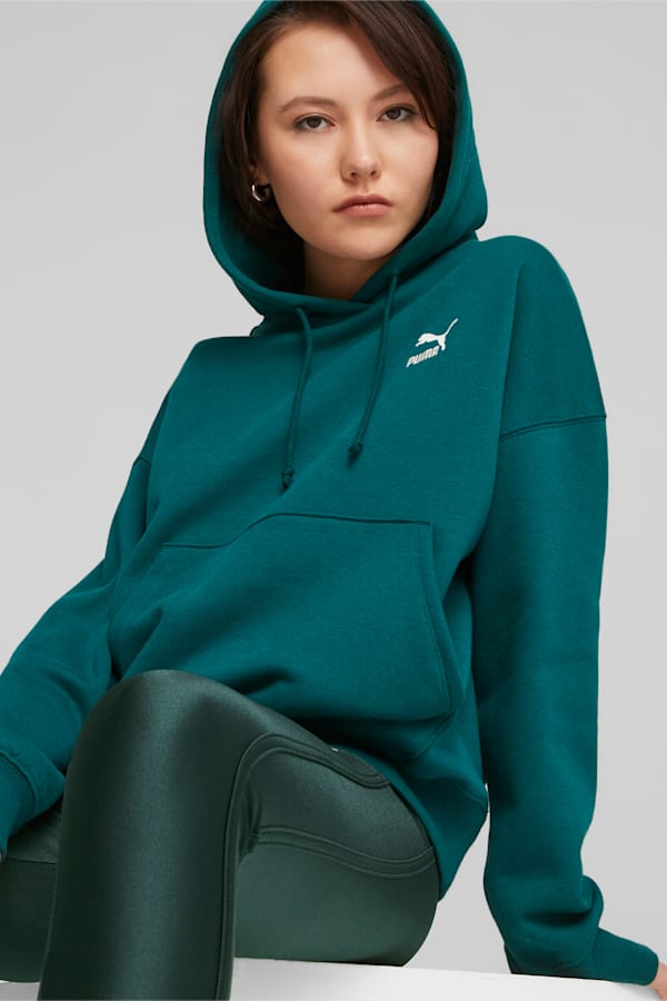 CLASSICS Women's Oversized Hoodie, Malachite, extralarge-GBR