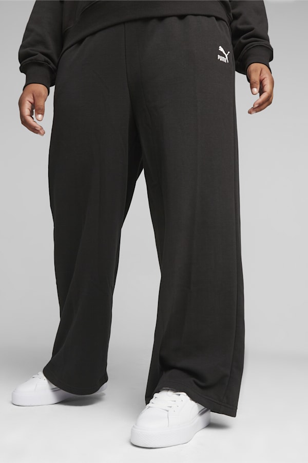 CLASSICS Women's Relaxed Sweatpants, PUMA Black, extralarge