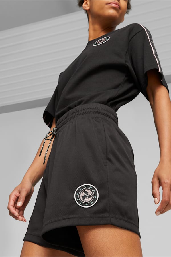 Dare to Women's Football Shorts, PUMA Black, extralarge