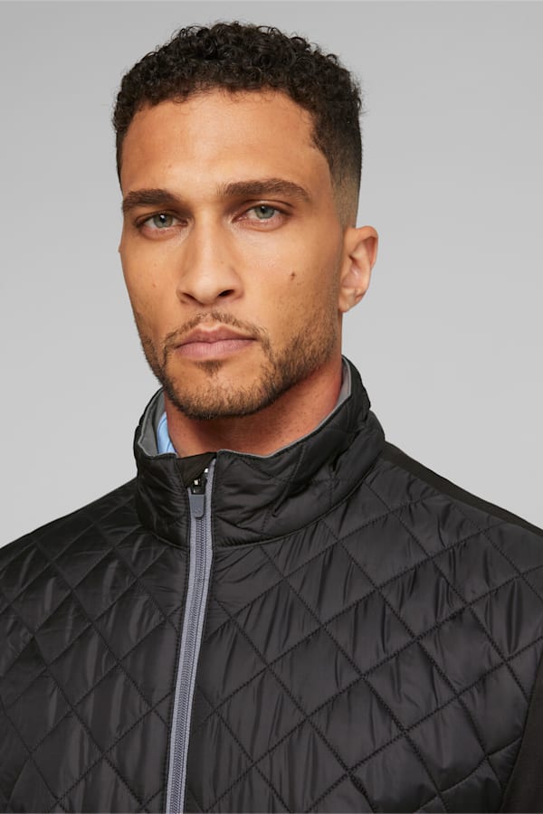 Golf quilted jacket shop