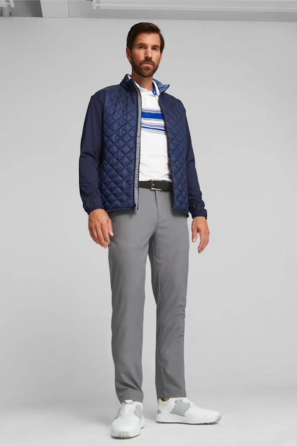 Men's Golf Frost Quilted Jacket, Navy Blazer-Slate Sky, extralarge-GBR