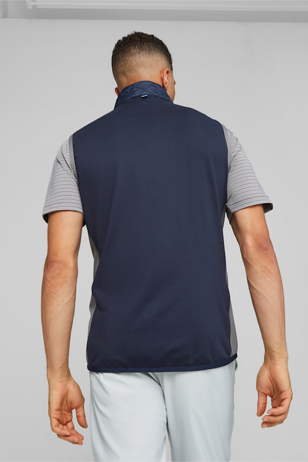 Men's Golf Frost Quilted Vest, Navy Blazer-Slate Sky, extralarge-GBR