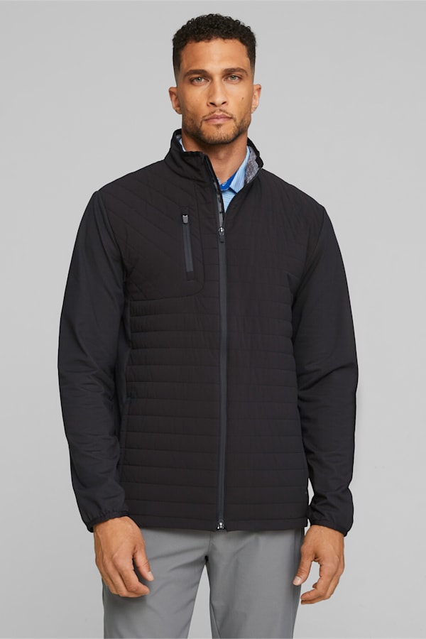 Mens puma quilted jacket hotsell
