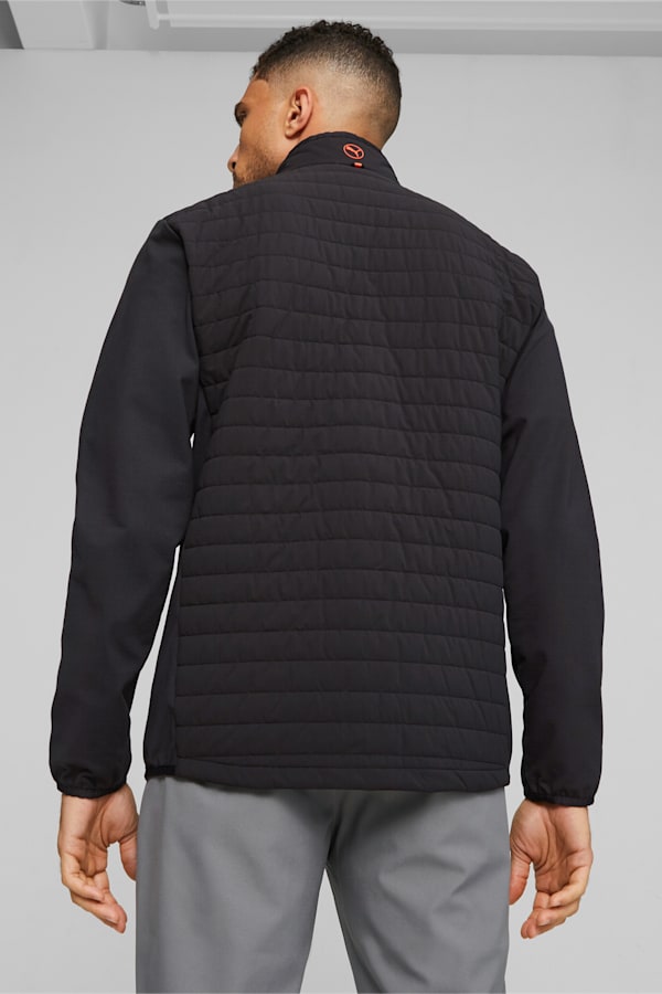 Puma quilted golf jacket sale
