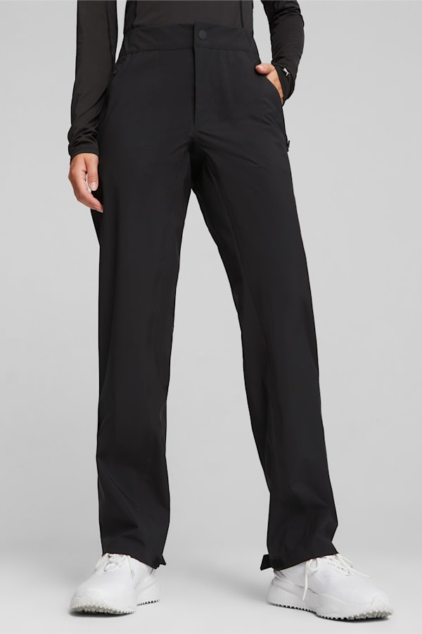 Womens black golf pants deals